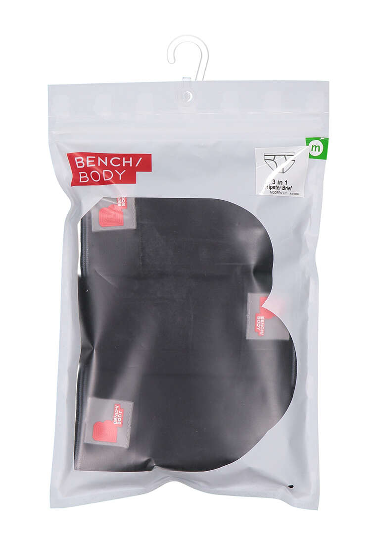 Men's 3-in-1 Pack Hipster Brief