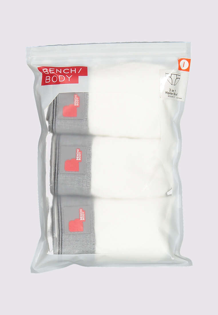 Men's 3-in-1 Pack Hipster Brief