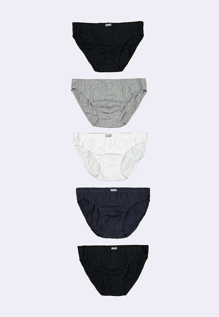 Men's 5-in-1 Pack Bikini Brief