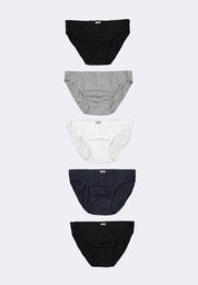 Men's 5-in-1 Pack Bikini Brief