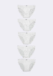 Men's 5-in-1 Pack Bikini Brief