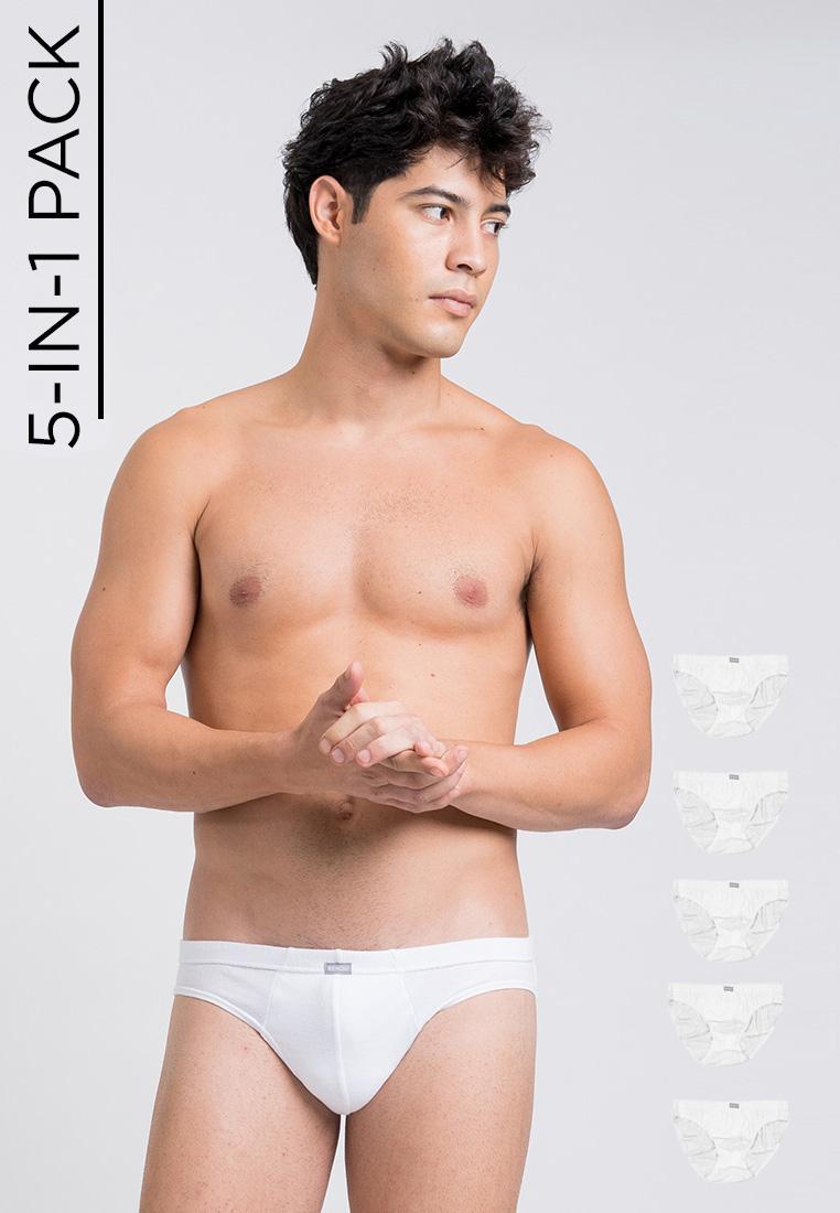 Men's 5-in-1 Pack Bikini Brief