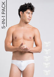 Men's 5-in-1 Pack Bikini Brief
