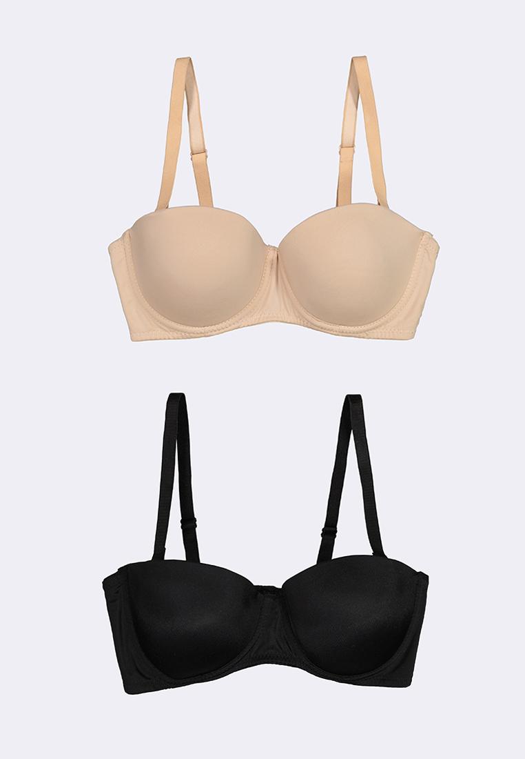 Women's 2-in-1 Pack Strapless Bra
