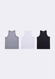 Men's 3-in-1 Pack Classic Loose Fit Tank Top