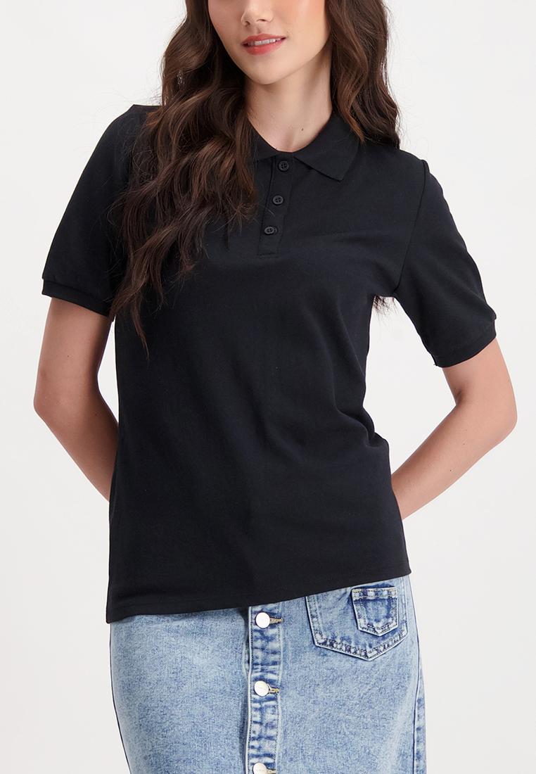 Women's Plain Polo Shirt