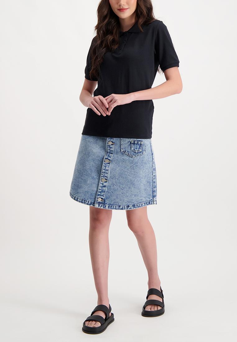 Women's Plain Polo Shirt