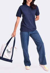 Women's Plain Polo Shirt