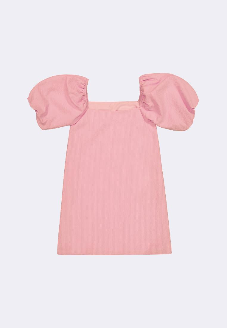 Women's Puff Sleeve Short Dress