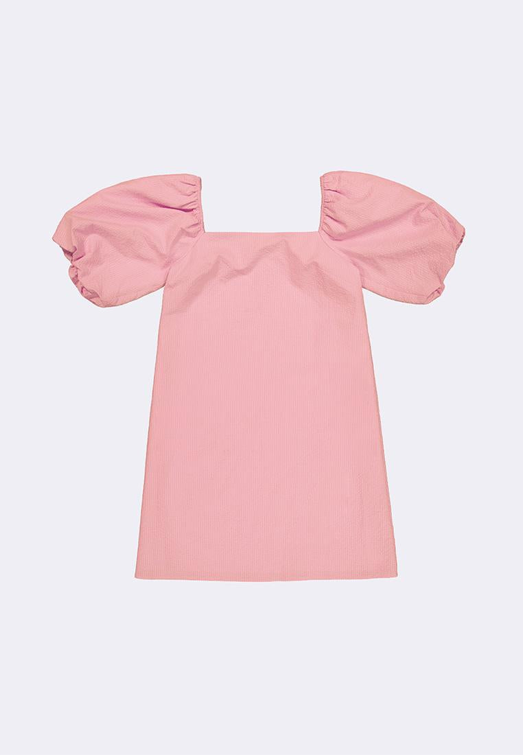 Women's Puff Sleeve Short Dress