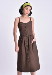 Women's Sleeveless A-Line Dress
