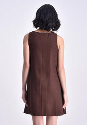 Bench x UNIS Women's Trapeze Sleeveless Dress