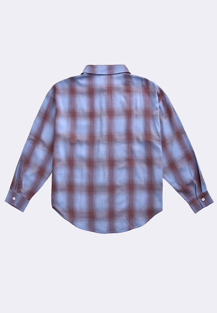 Women's Long Sleeve Plaid Shirt