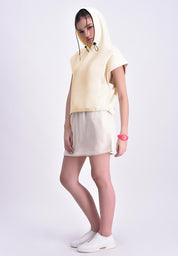 Women's Oversized Cropped Hoodie