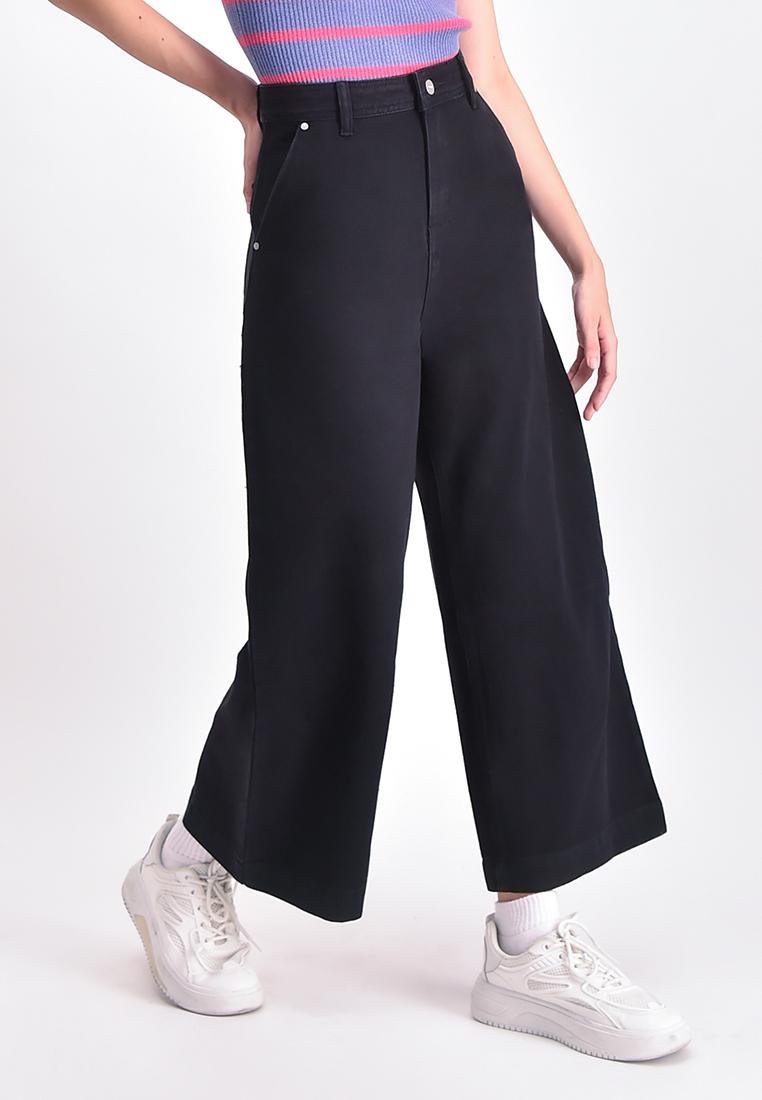 Women's Wide-Leg Denim Pants