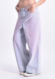 Women's High Waist Ombre Fade Jeans