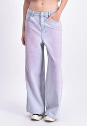 Women's High Waist Ombre Fade Jeans