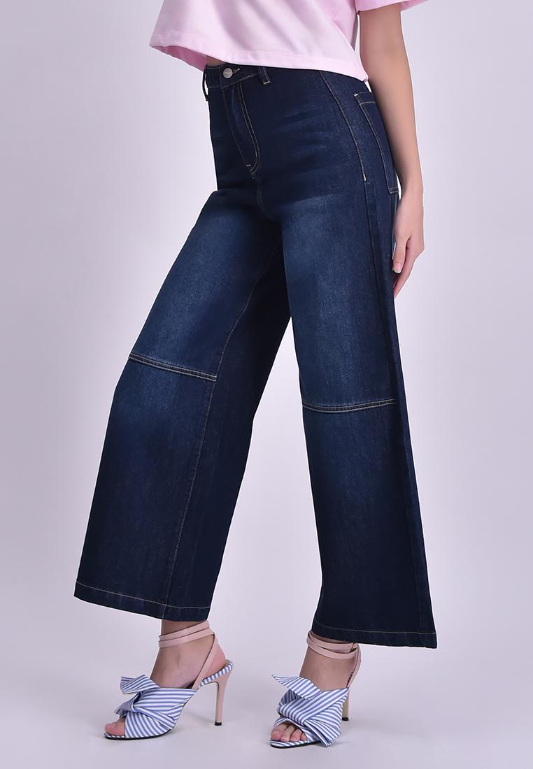 Women's Wide Leg Denim Pants