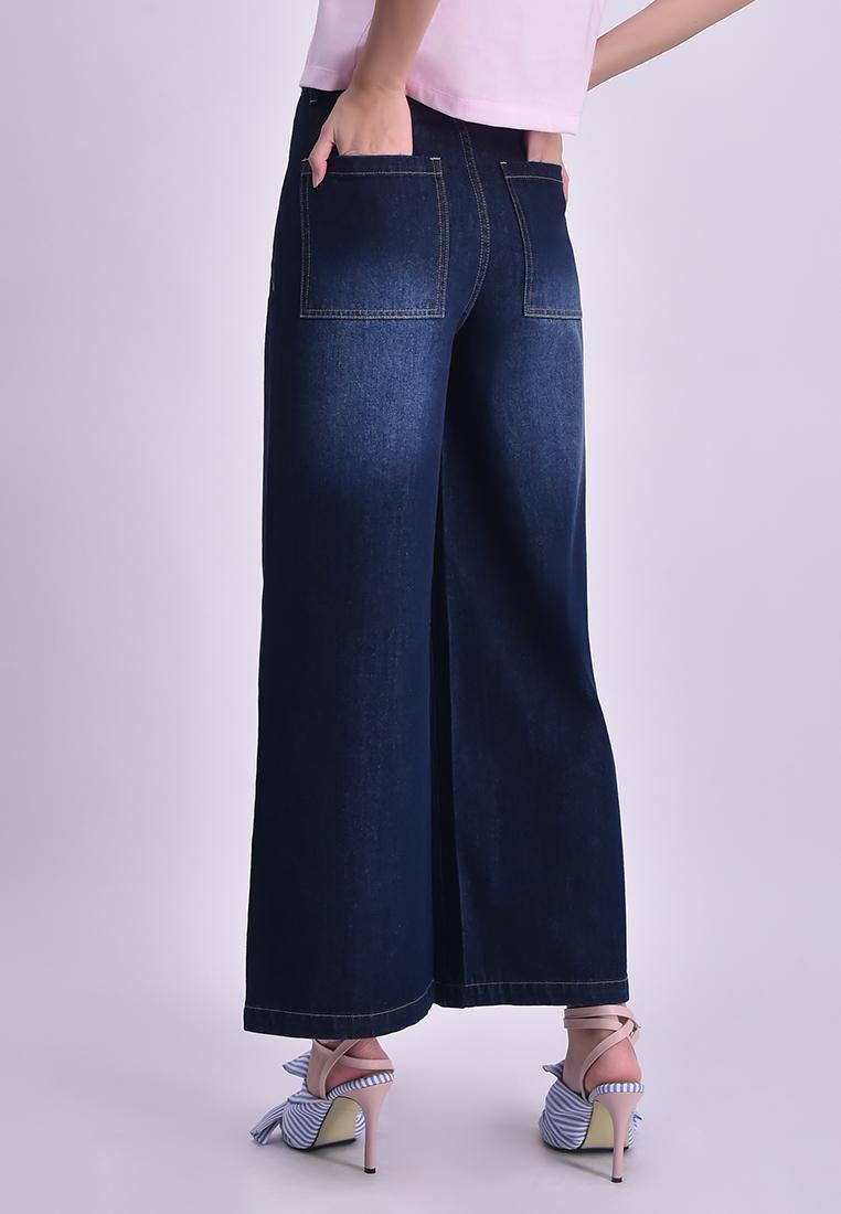 Women's Wide Leg Denim Pants