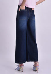 Women's Wide Leg Denim Pants