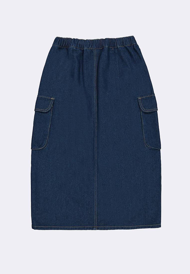 Women's Maxi Denim Skirt