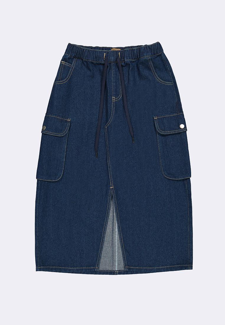 Women's Maxi Denim Skirt