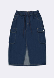 Women's Maxi Denim Skirt