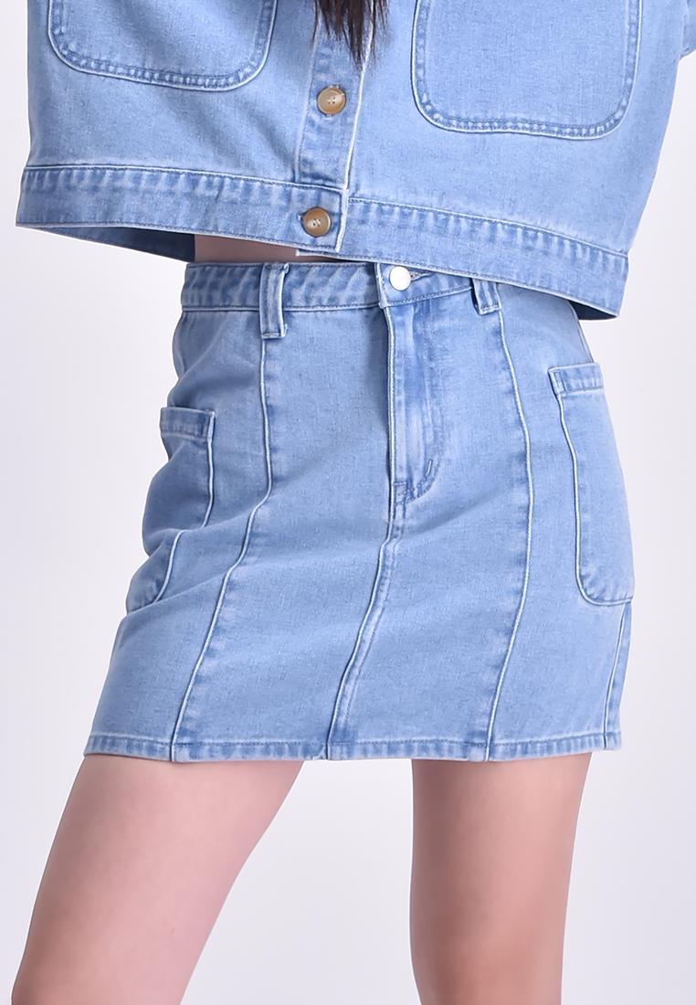 Women's Denim Mini Skirt