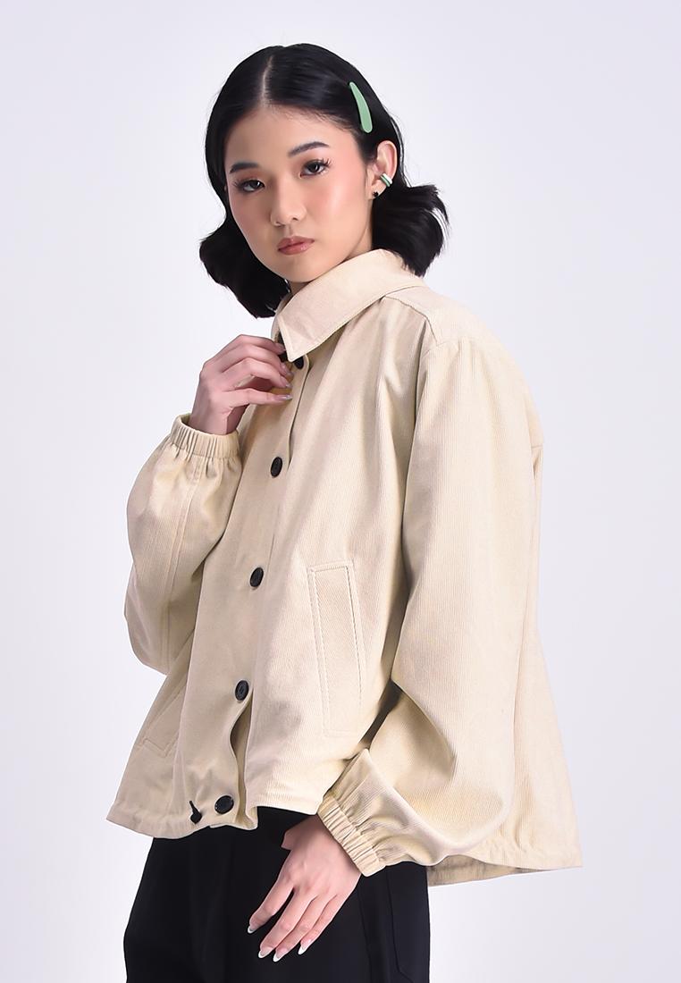 Women's Oversized Corduroy Jacket