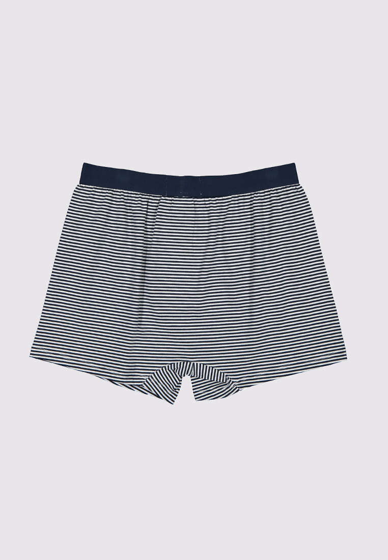 Men's Striped Knitted Boxer Shorts