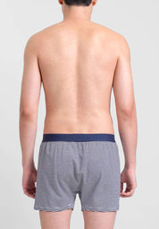 Men's Striped Knitted Boxer Shorts