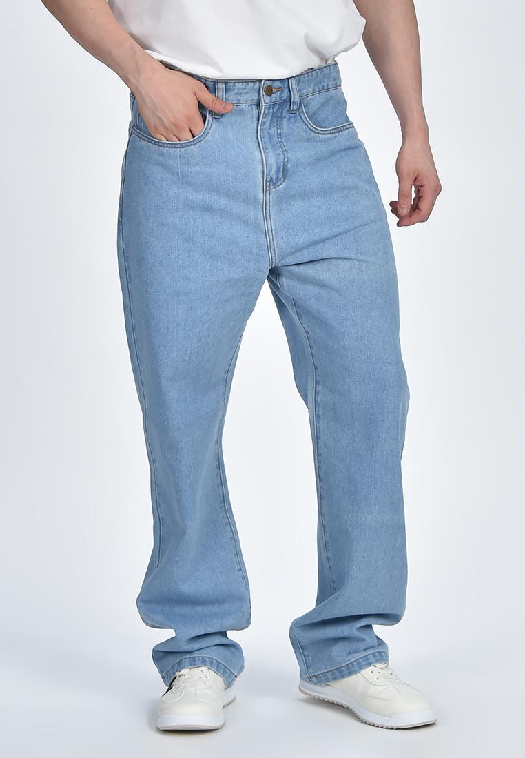Men's Straight Denim Pants