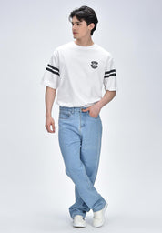 Men's Straight Denim Pants