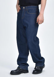 Men's Straight Denim Pants