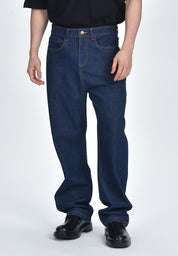 Men's Straight Denim Pants