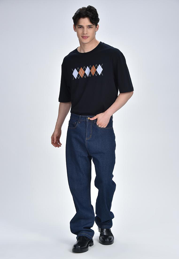 Men's Straight Denim Pants