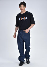 Men's Straight Denim Pants