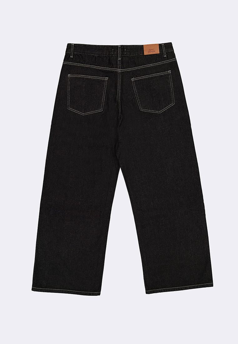 Men's Wide Leg Denim Pants