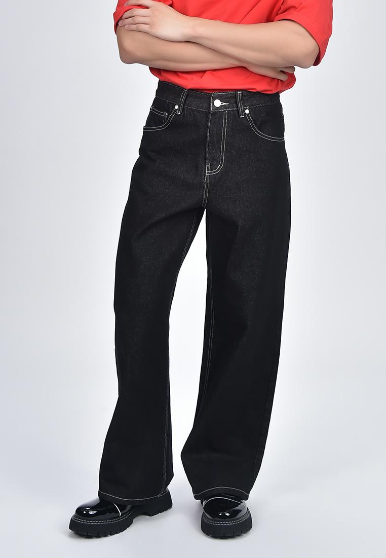 Men's Wide Leg Denim Pants
