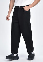 #BENCH x Jeff Cole Men's Wide Leg Tapered Fit Denim Pants
