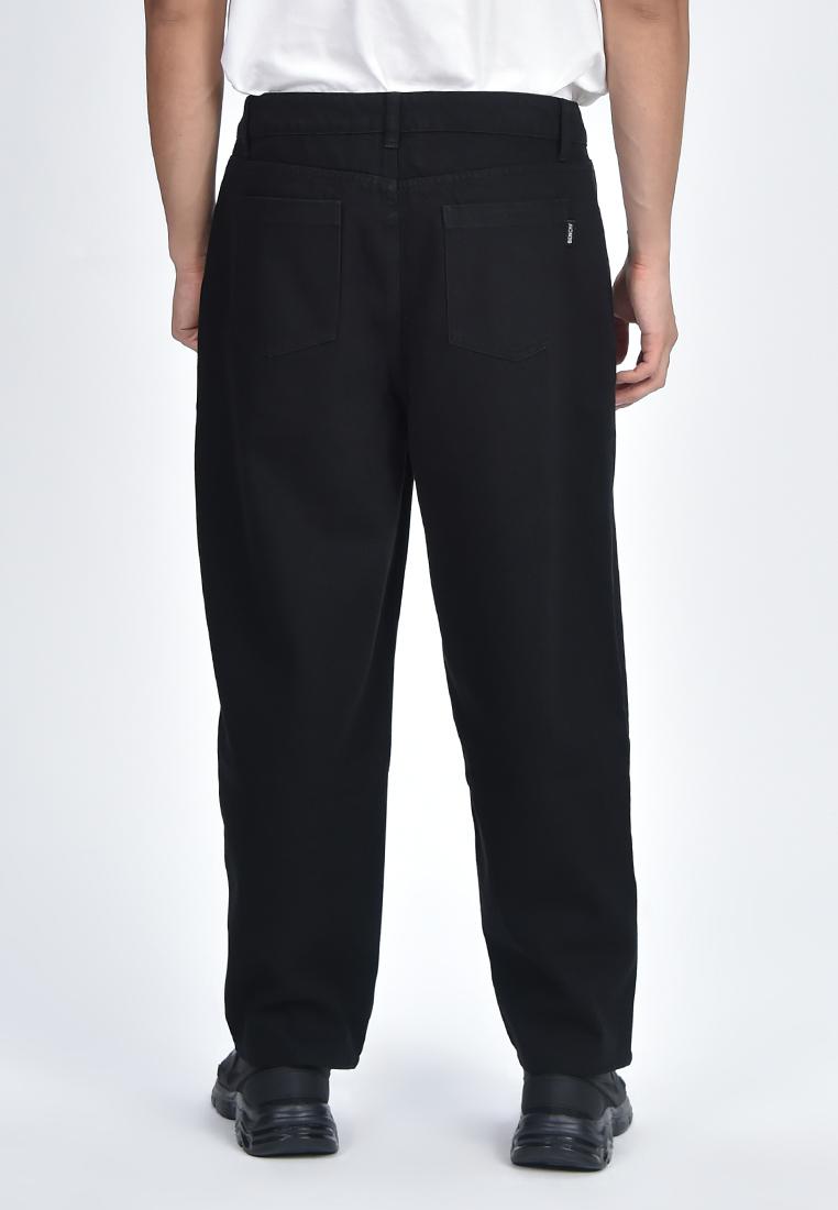 #BENCH x Jeff Cole Men's Wide Leg Tapered Fit Denim Pants