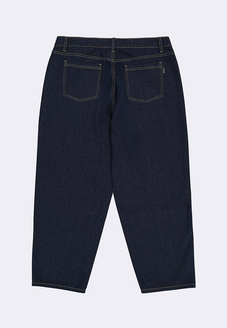 #BENCH x Jeff Cole Men's Wide Leg Tapered Fit Denim Pants