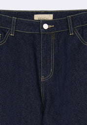 #BENCH x Jeff Cole Men's Wide Leg Tapered Fit Denim Pants
