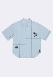 Men's Short Sleeve Barong Shirt