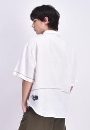 Men's Short Sleeve Barong Shirt