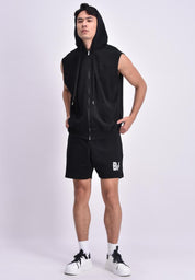 Men's Knit Vest Hoodie