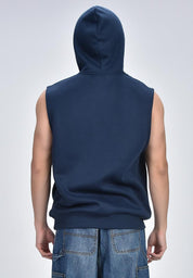 Men's Knit Vest Hoodie