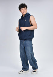 Men's Knit Vest Hoodie