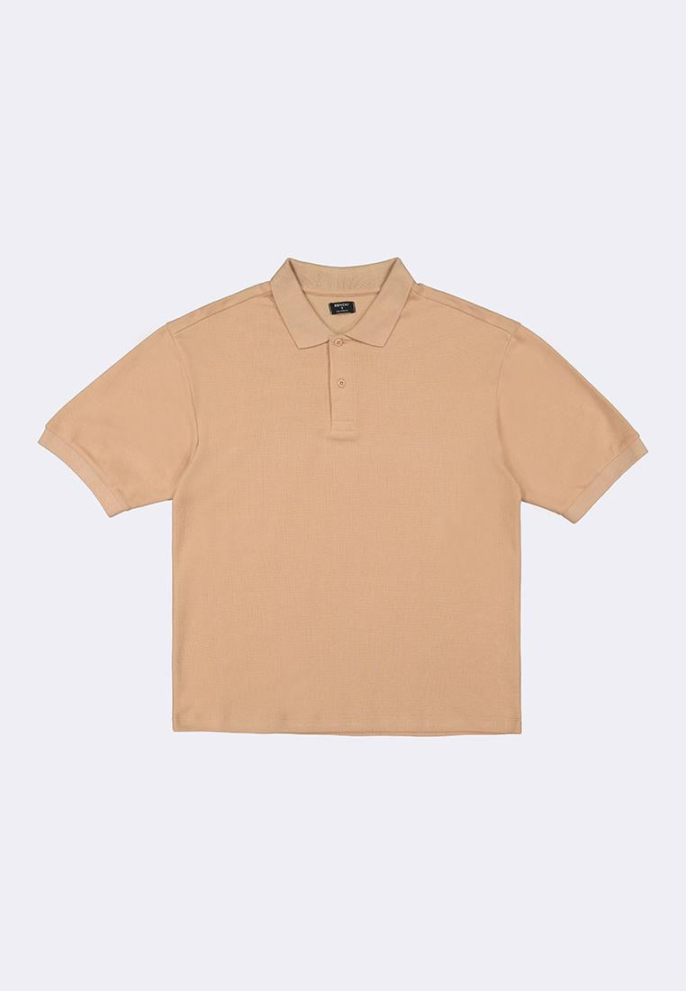 Men's Short Sleeve T-Shirt With Collar