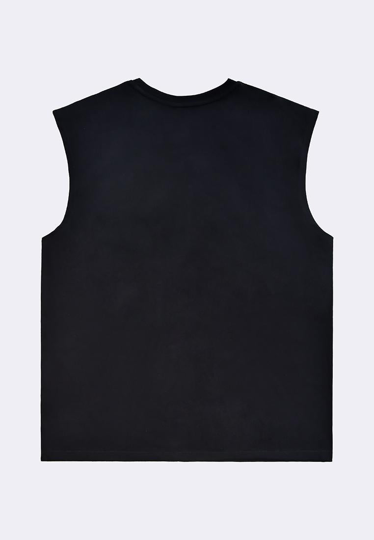 Men's Round Neck Muscle T-Shirt